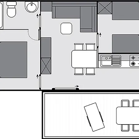 Otel Mobilehome Victoria - Camp Soline 4*
